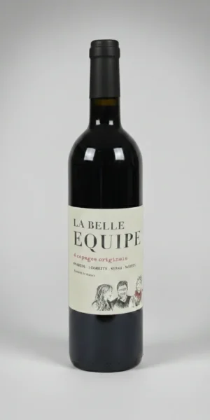 Vinovalie - La Belle Équipe - VDF Rouge - 3 Cépages originels