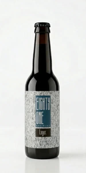 Bière Eighty One - Lager 5°