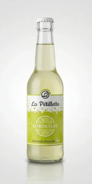 Oxit - La Pétillette - limonade artisanale - Citron vert
