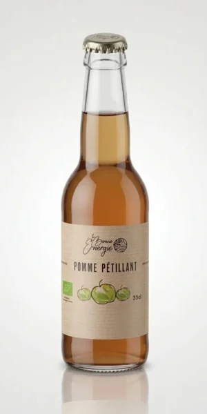Jus de Pomme Pétillant - La Bonne Énergie