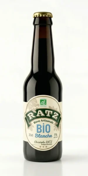 Bière Ratz - Blanche - Bio 5°