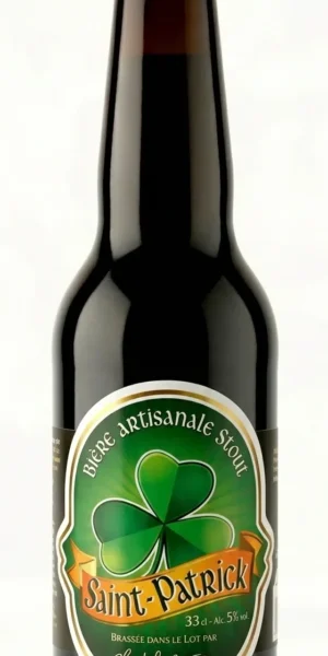Bière Stout Ratz - Saint-Patrick - Bio 5°