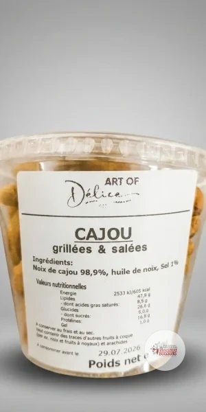 Cajou grillé et salée - Art of délice 100g