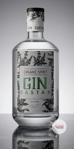 Gin - Distillerie Castan - Mentholé Poivre Noir