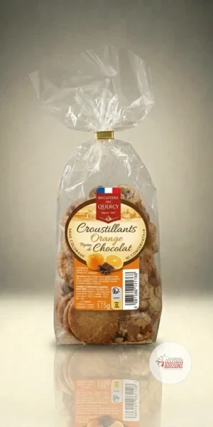 Croustillants Orange Chocolat Quercy - Chandeau 175g