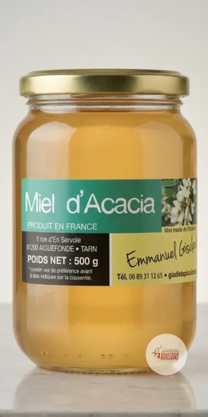 Miel d'Acacia - Gisclard 500g