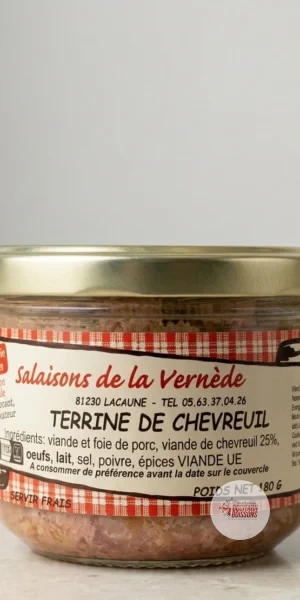 Terrine de Chevreuil - La Vernède 180g