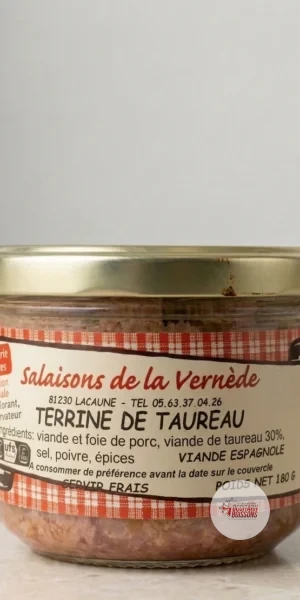 Terrine de Taureau - La Vernède 180g